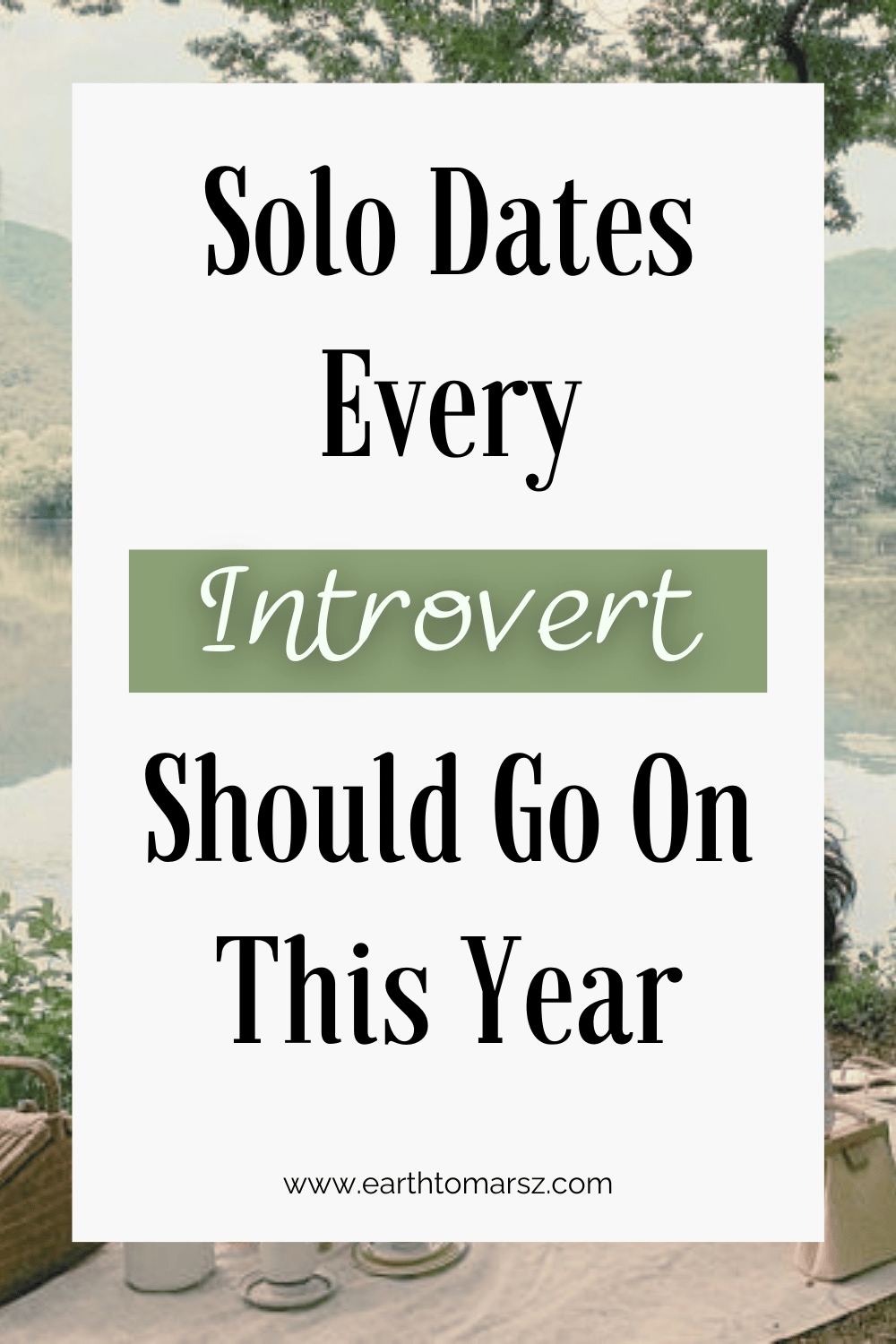 Introvert Solo Dates Pinterest Pin